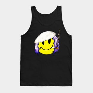 Smiley Face Vibing Tank Top